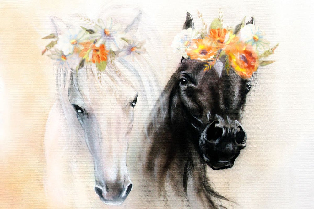 Horses Floral Crown