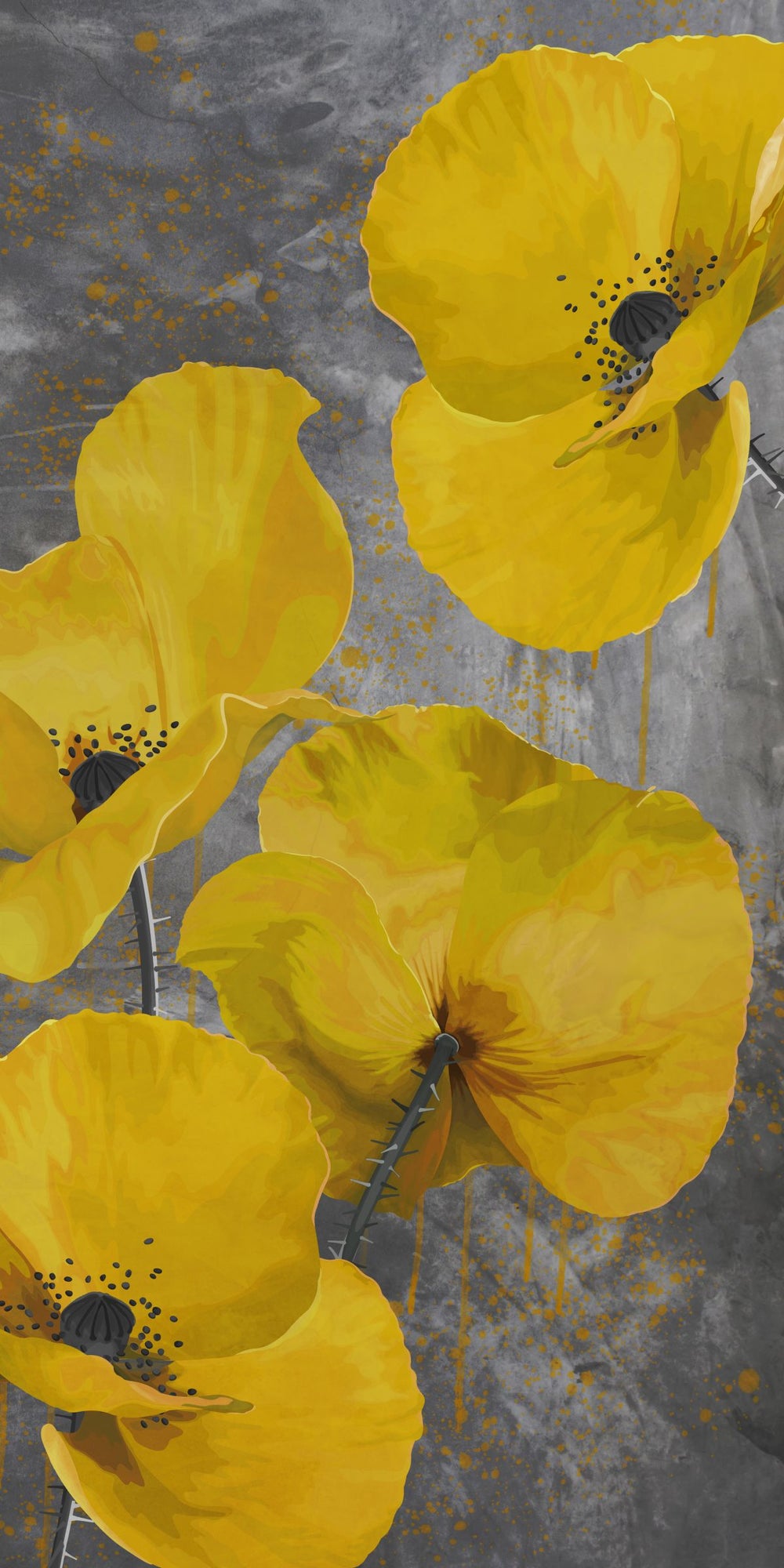 Soft Yellow Poppies