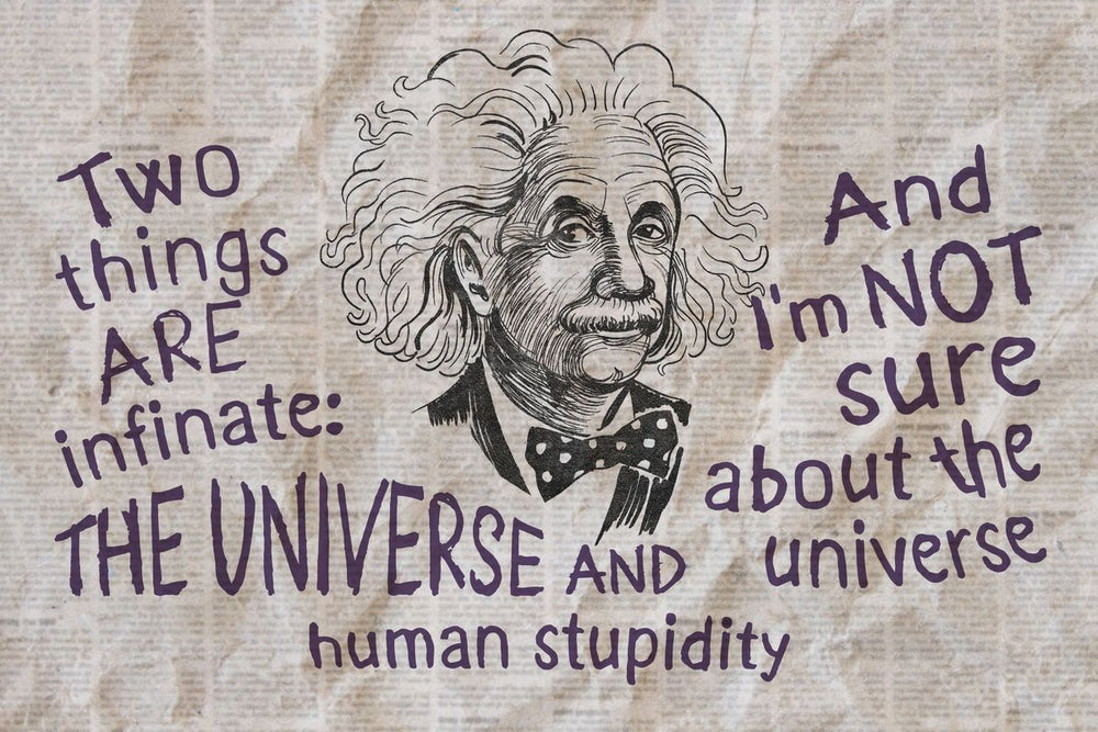 Infinite Universe And Stupidity