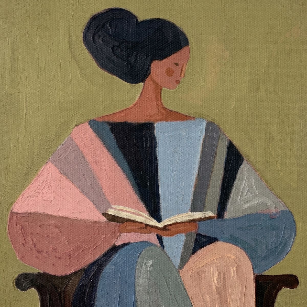 Stylized Reader Portrait