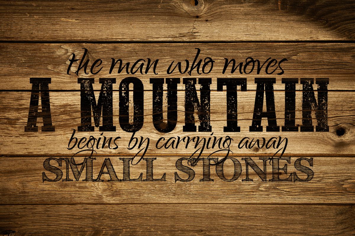 Who Moves A Mountain Quote I
