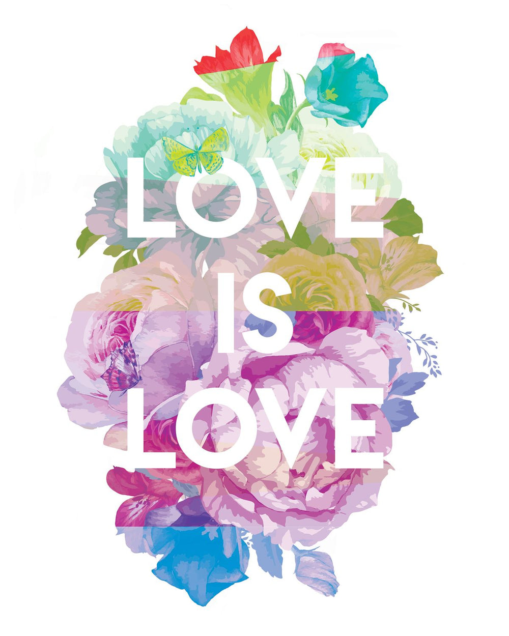 Love Is Love Typography