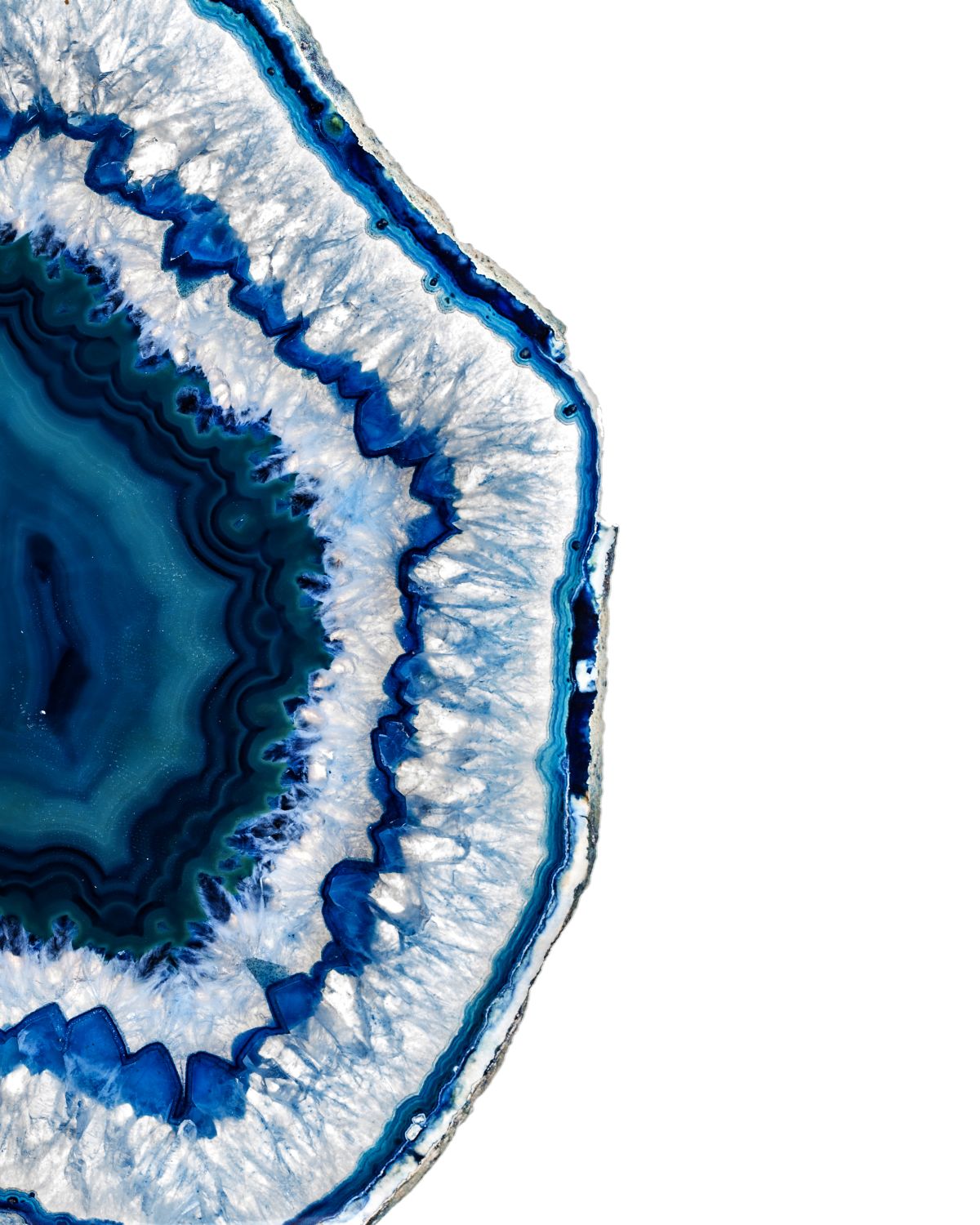 Blue Amethyst Crystal