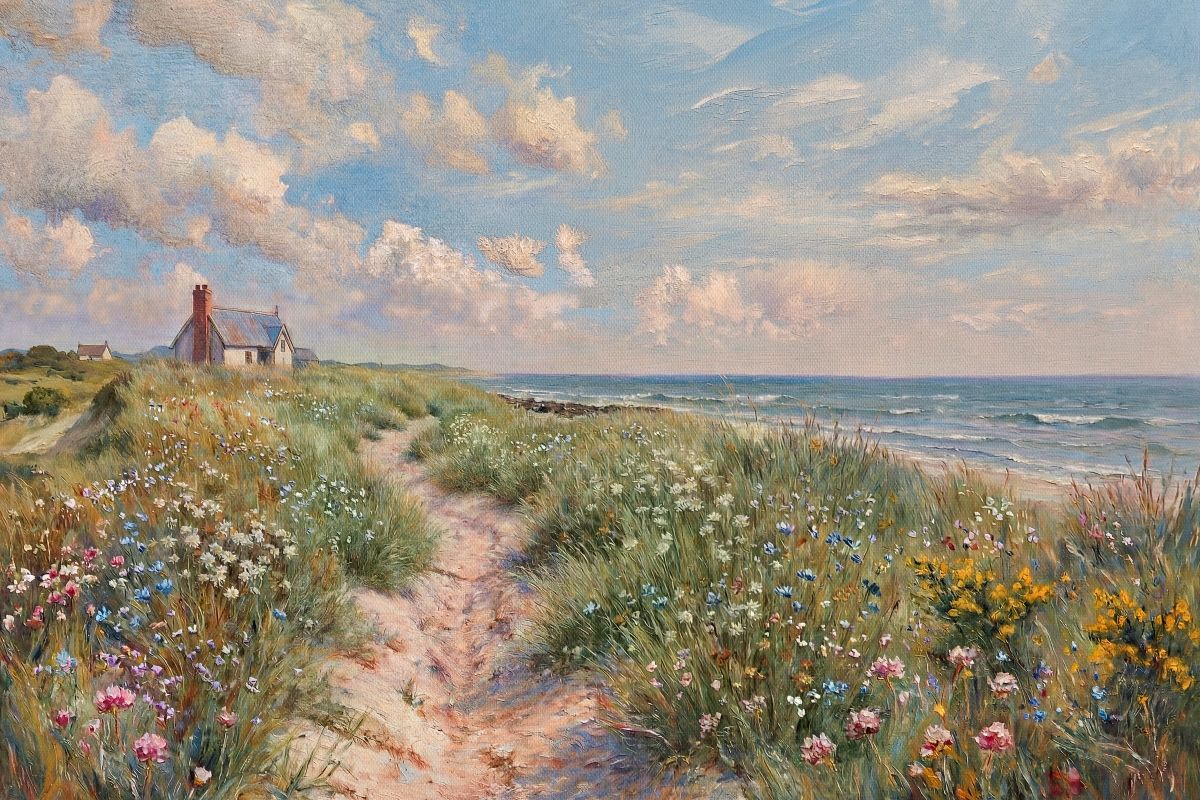 Seaside Cottage Path