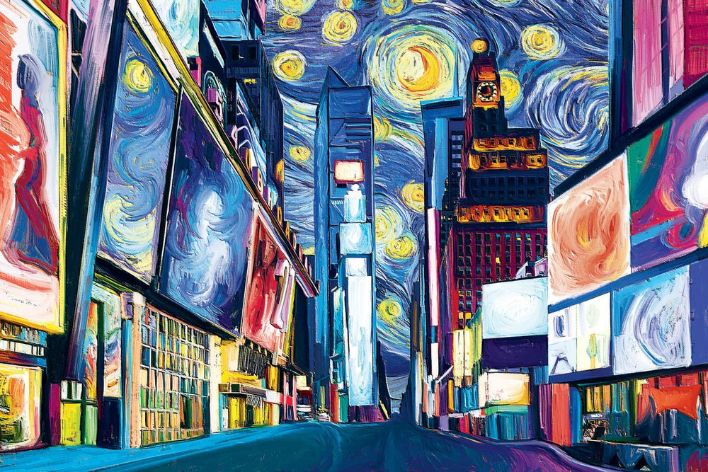 Time Square Starry Night