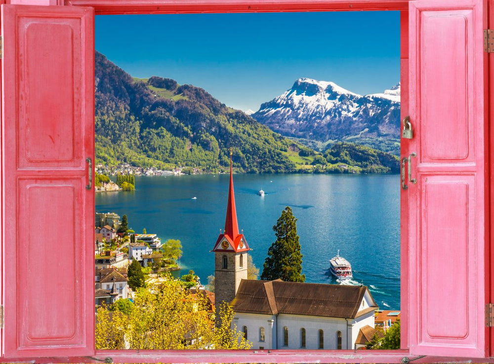 Window To Lake Lucerne