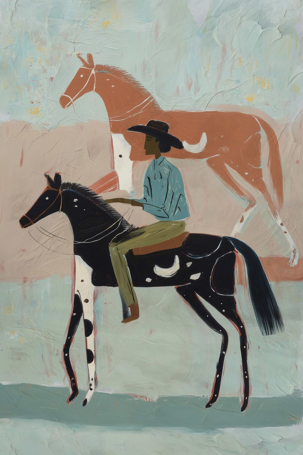 Cowboy and His Steed