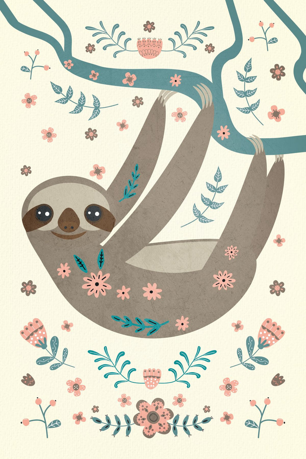 Cute Scandinavian Sloth