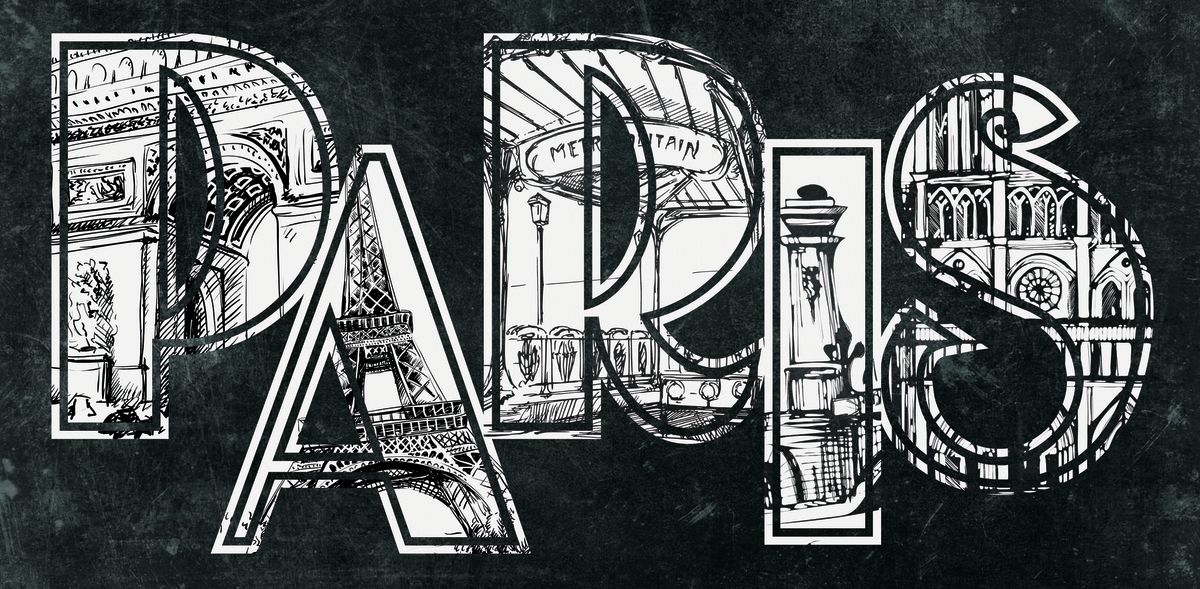 Bold Paris Landmarks