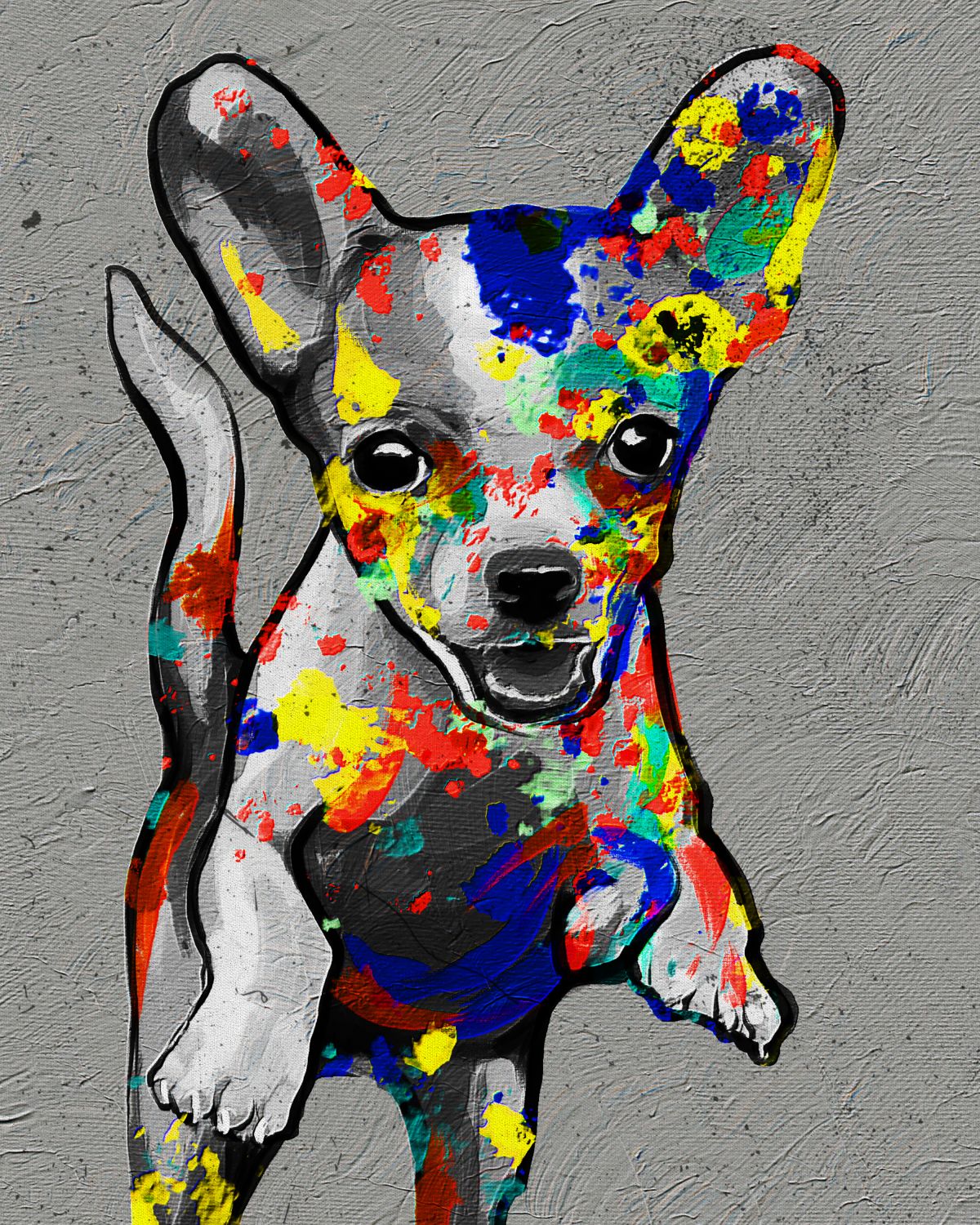 Rainbow Chihuahua