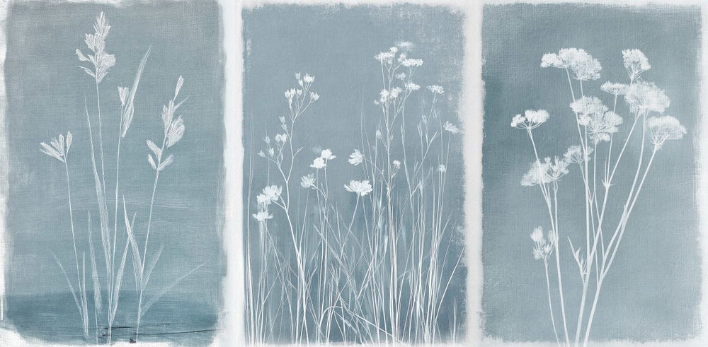 Dainty Flowers Triptych II
