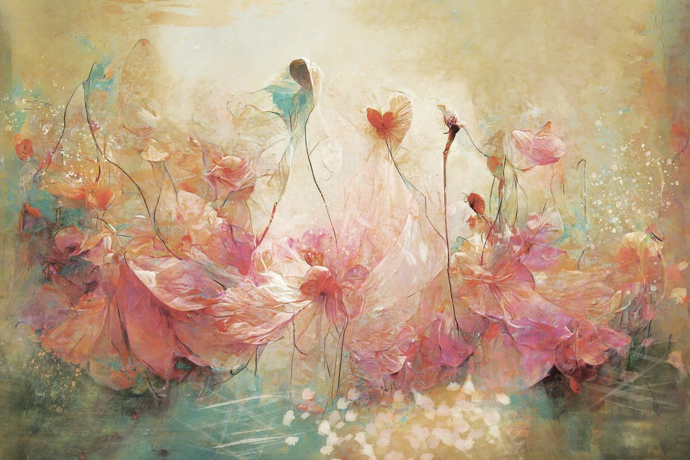Abstract Ethereal Flowers