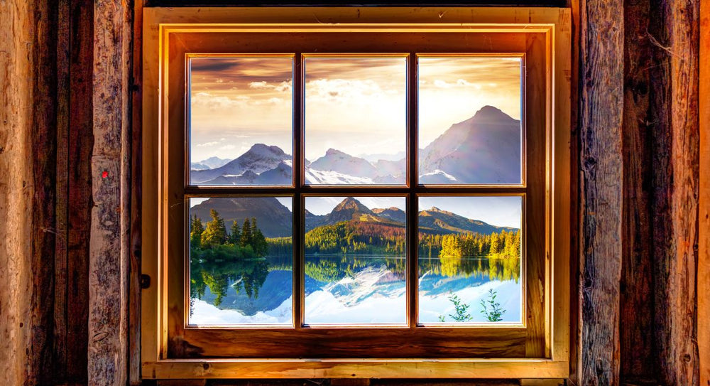 Window To Mystical Lake