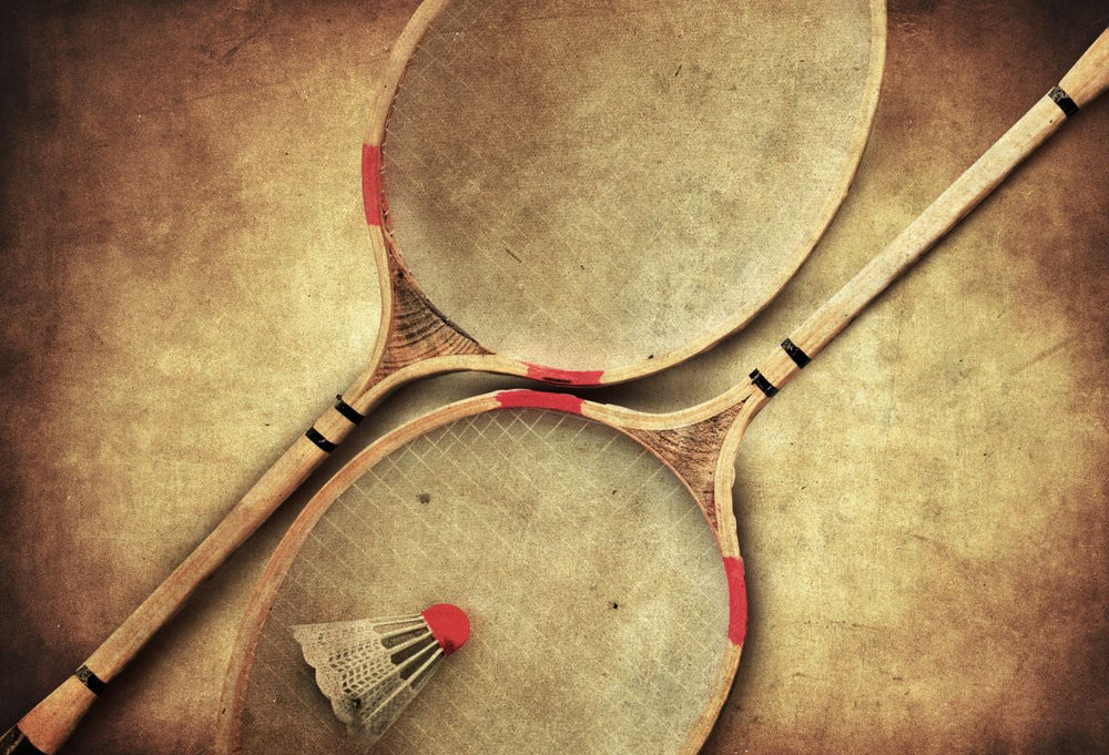 Sepia Vintage Badminton