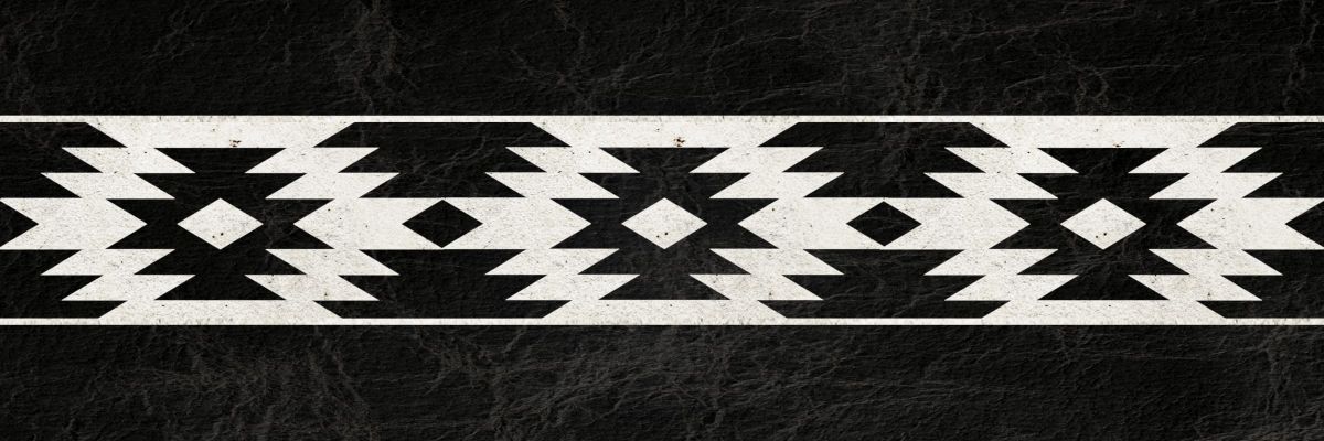 Black Navajo Pattern