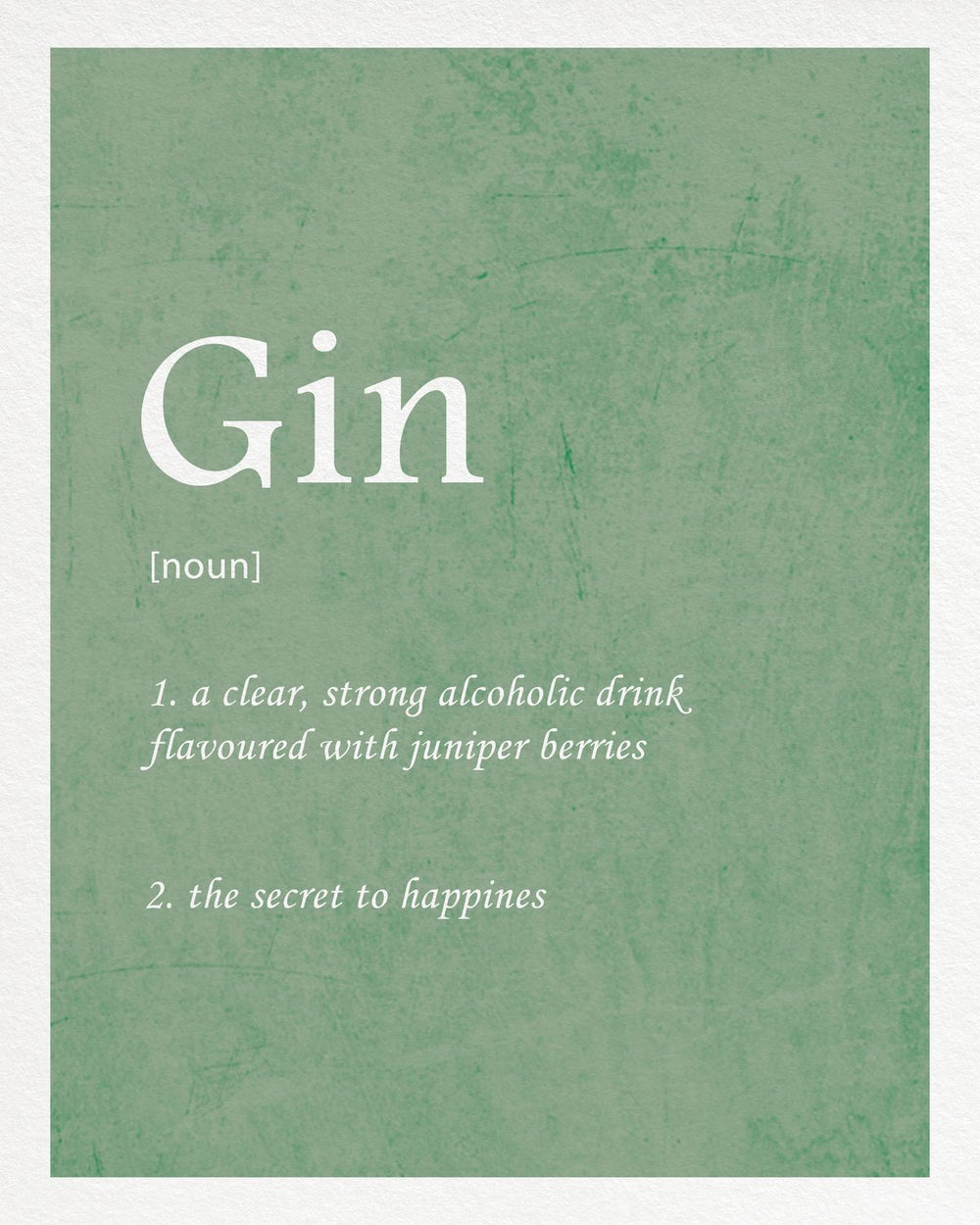 Funny Gin Definition