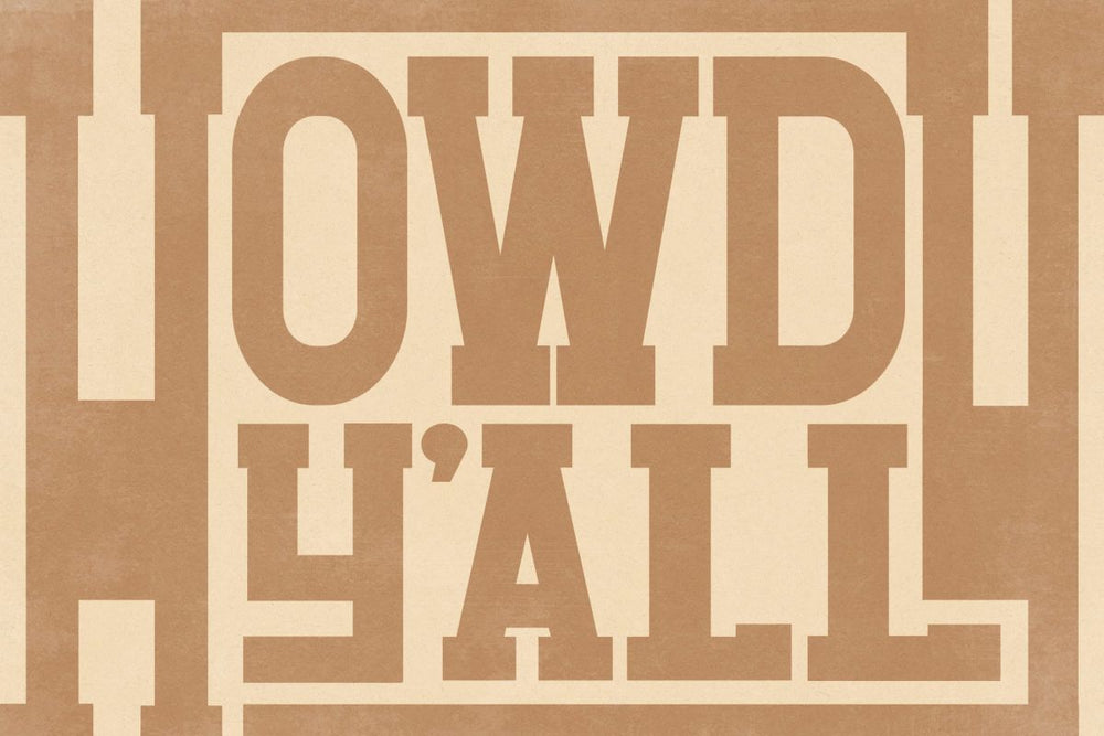 Howdy Y'all Sign