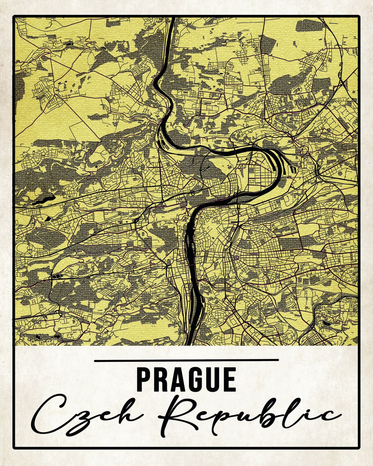 Prague City Map