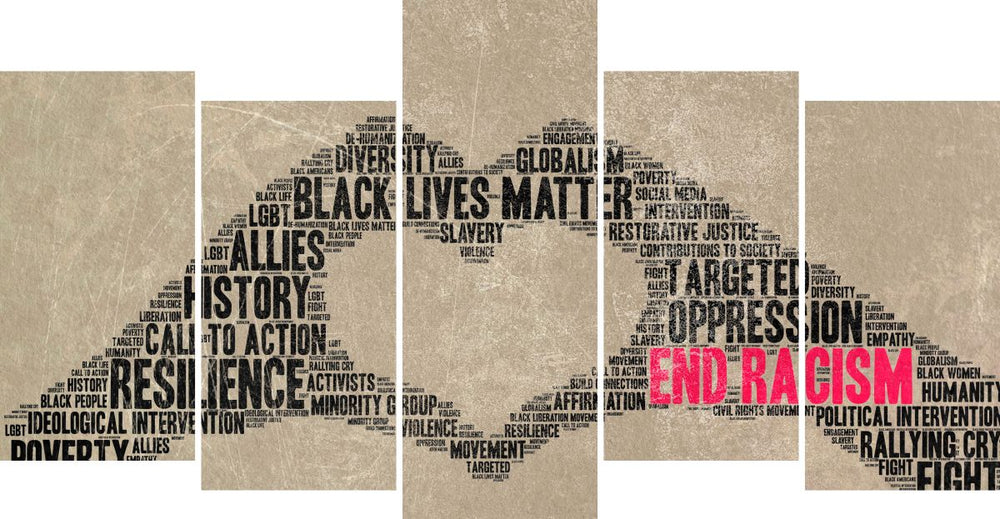 End Racism Heart