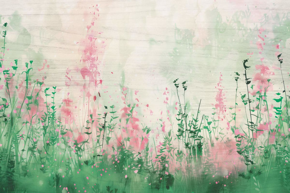 Soft Blush Wildflowers