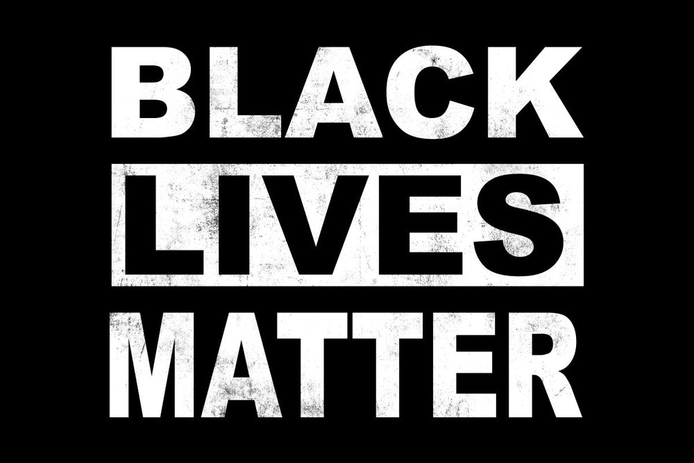 Black Lives Matter In Bold