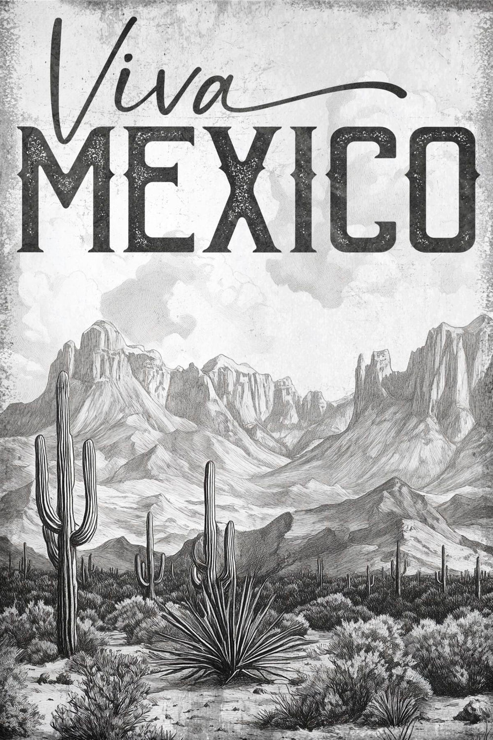 Retro Viva Mexico