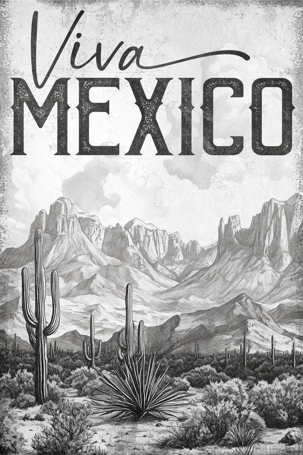 Retro Viva Mexico