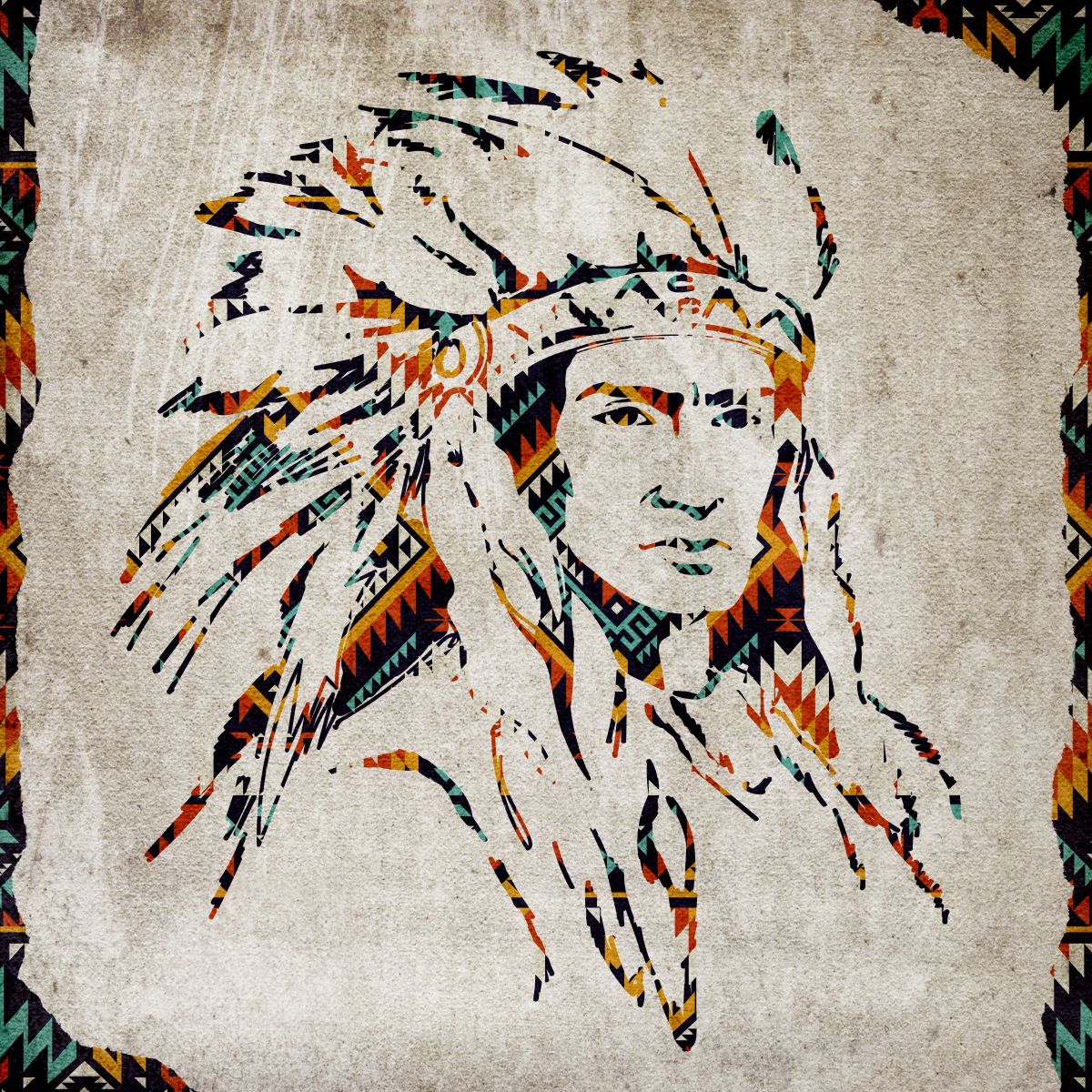 Indian Headdress Feathers