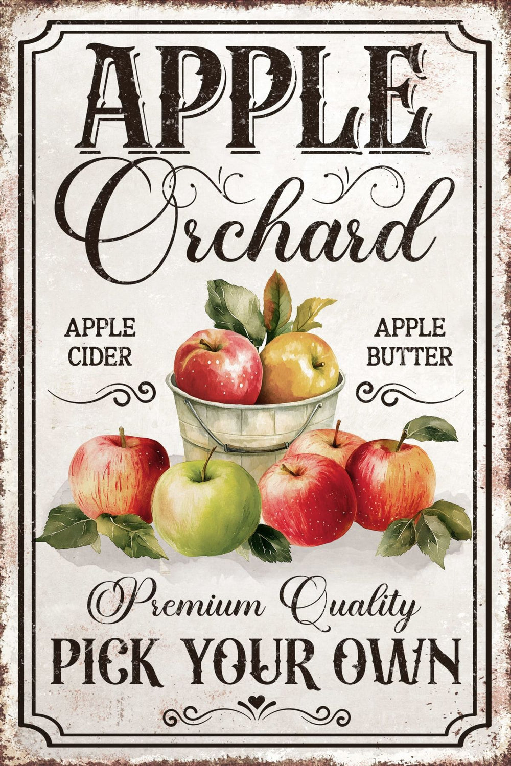 Apple Orchard Sign