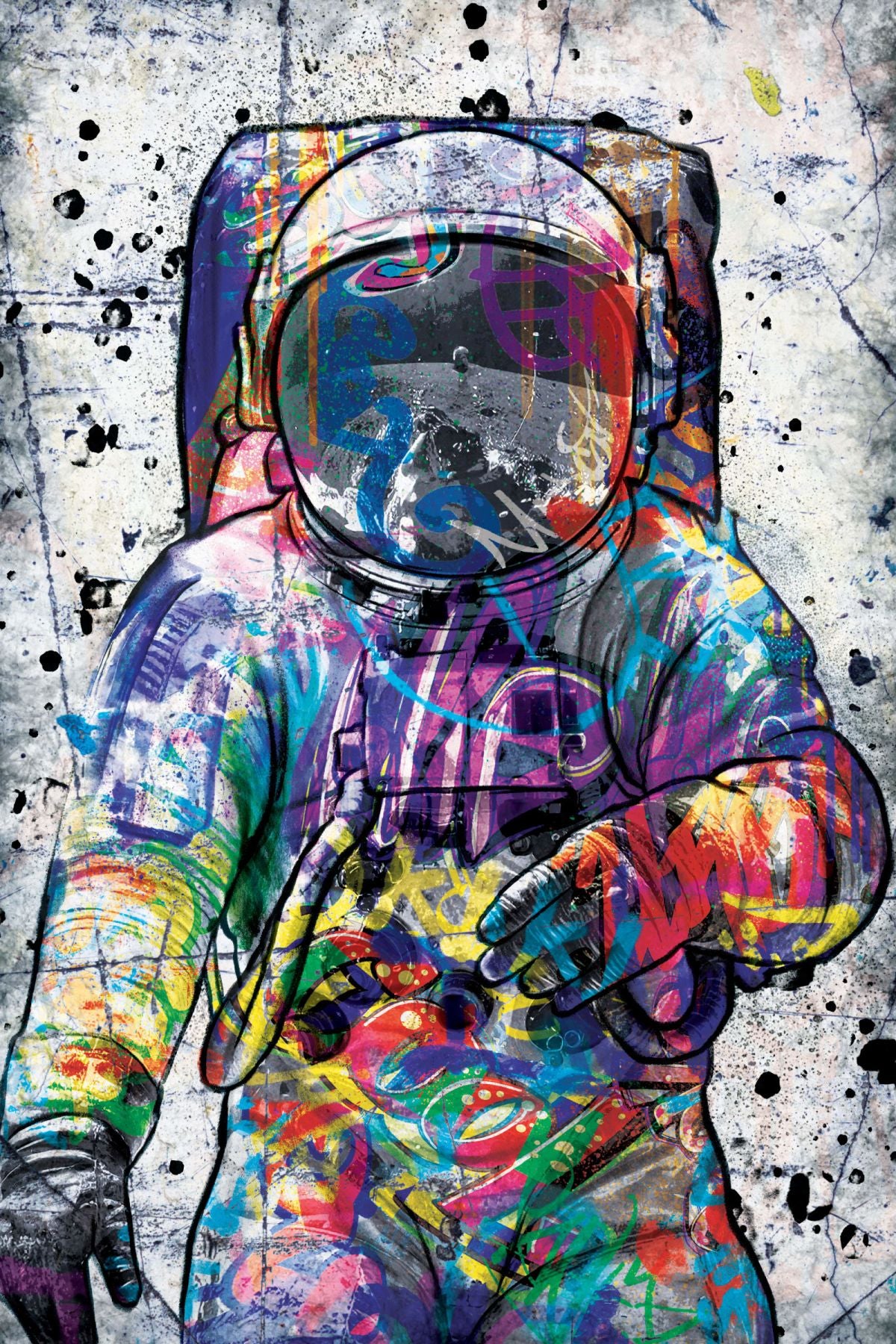 Astronaut Graffiti