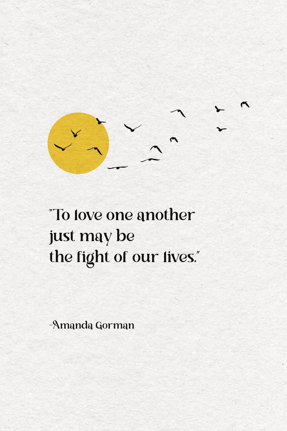 Love Fight Amanda Gorman