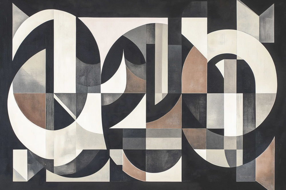 Tangled Black Pattern