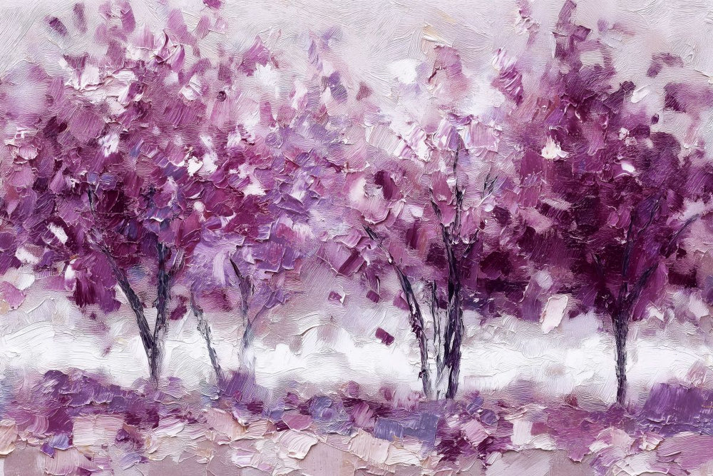 Purple Tree Landscape