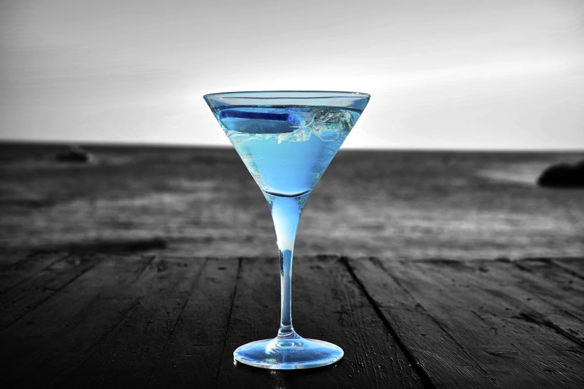 Pop Blue Martini