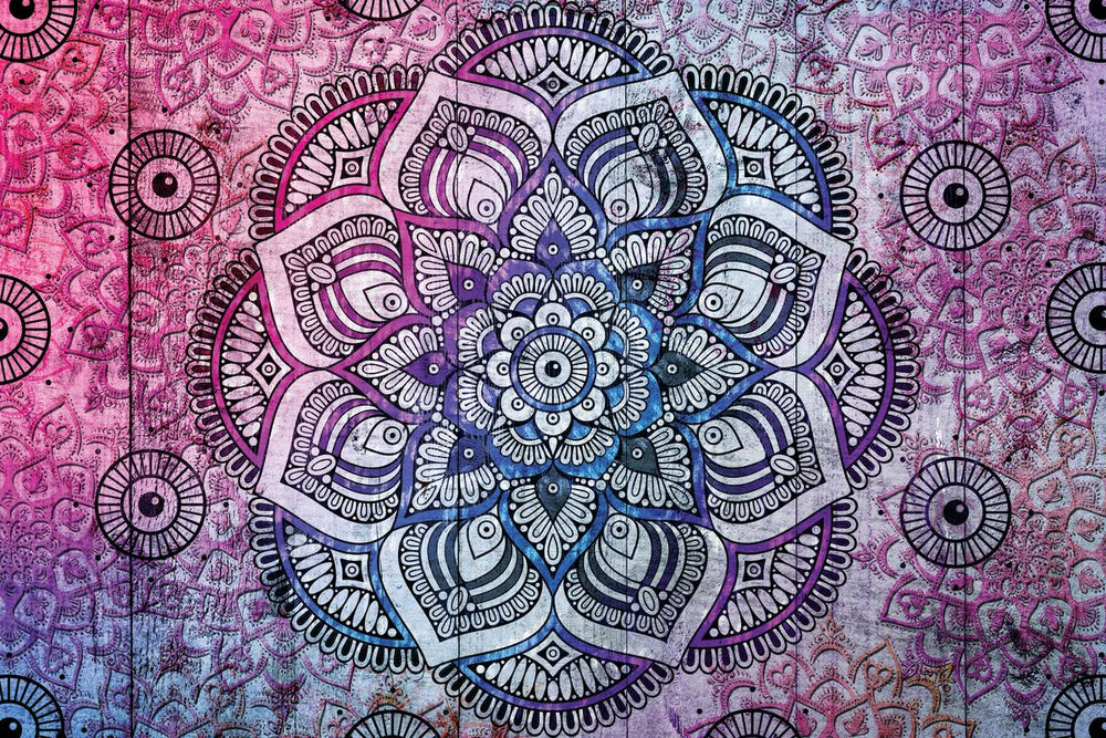 Pink Mandala Symbol