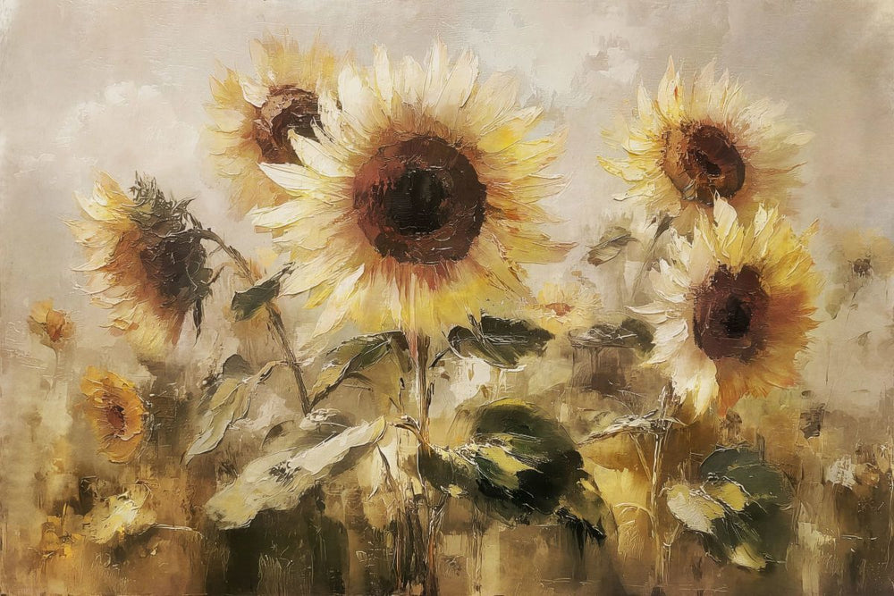 Golden Sunflowers II