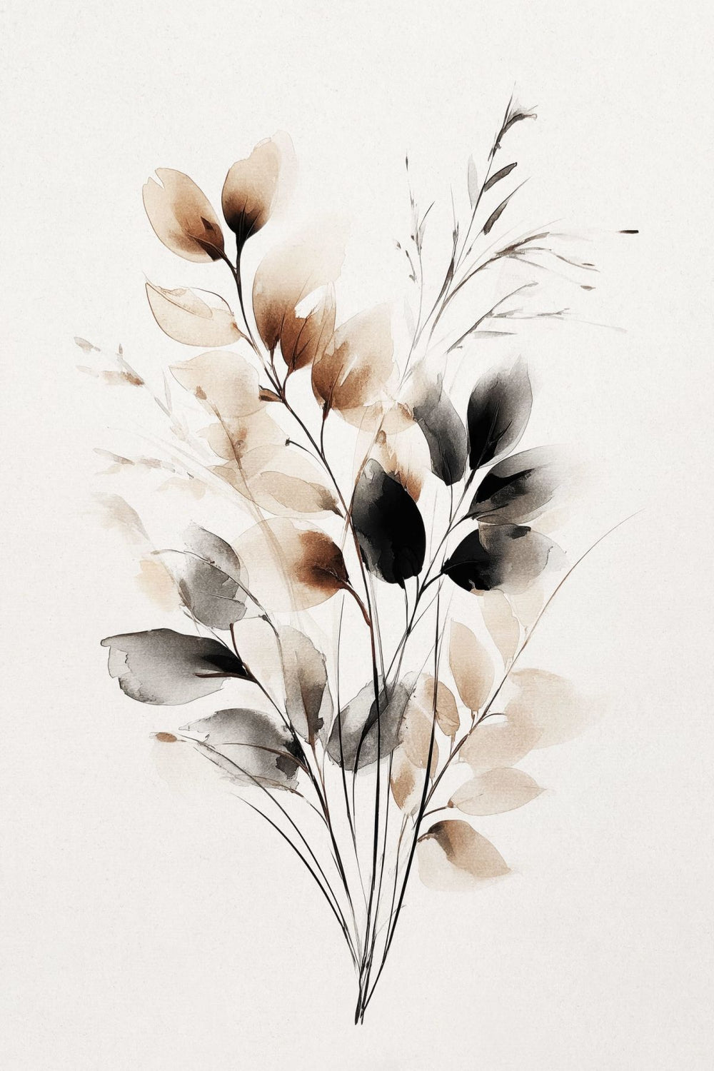 Earth Toned Botanicals I