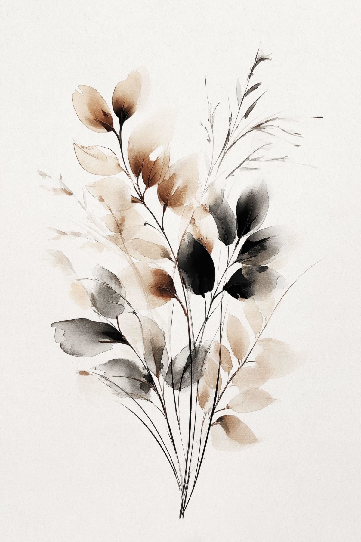 Earth Toned Botanicals I