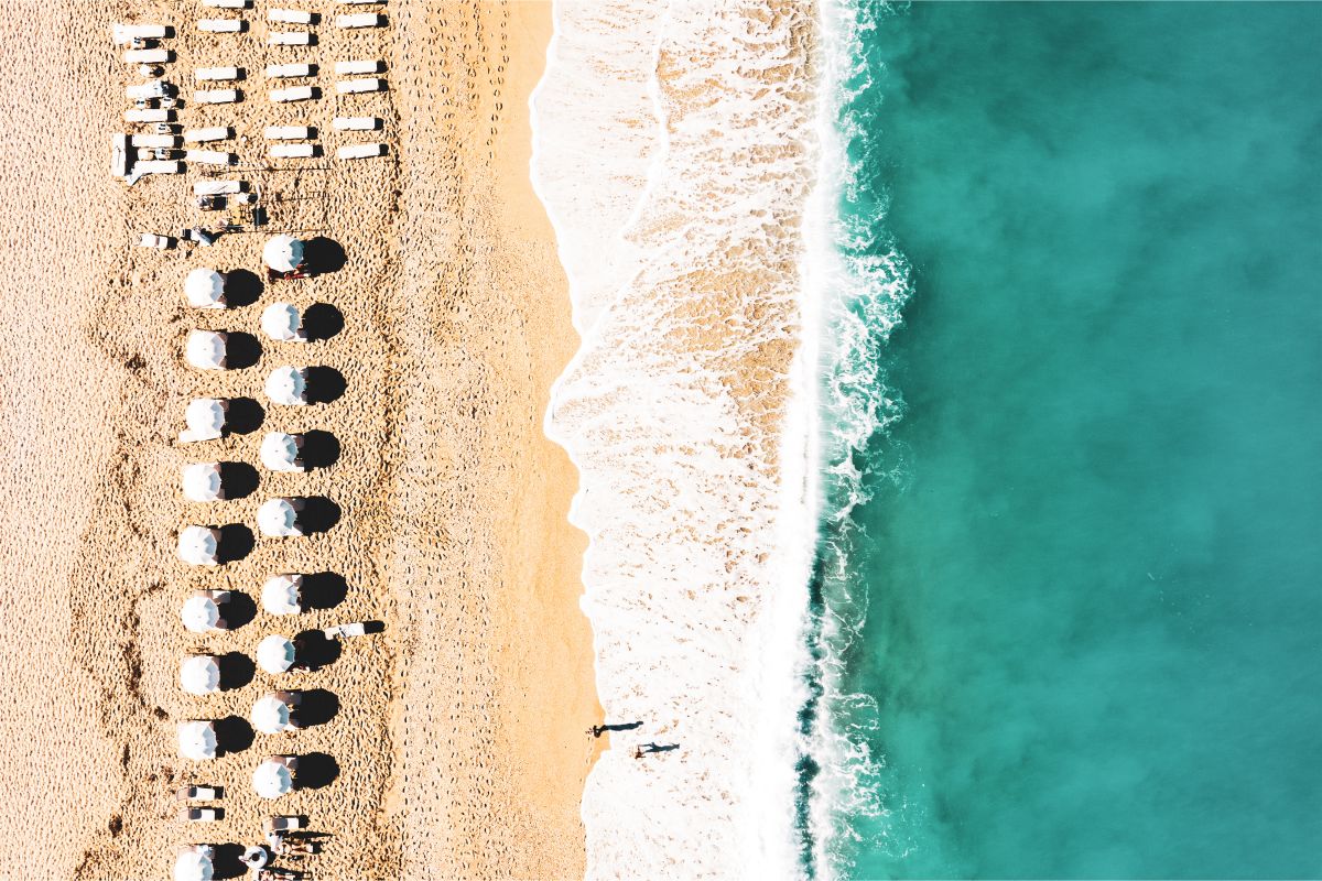 Milos Beach Umbrellas