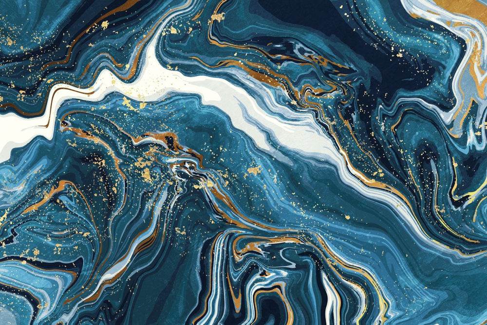 Abstract Blue Marble