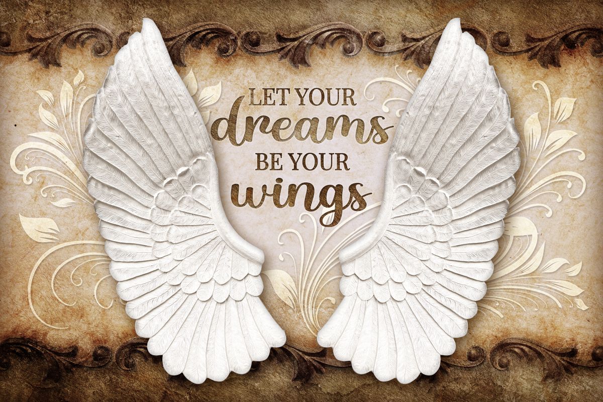 Let Your Dreams Be Your Wings Quote