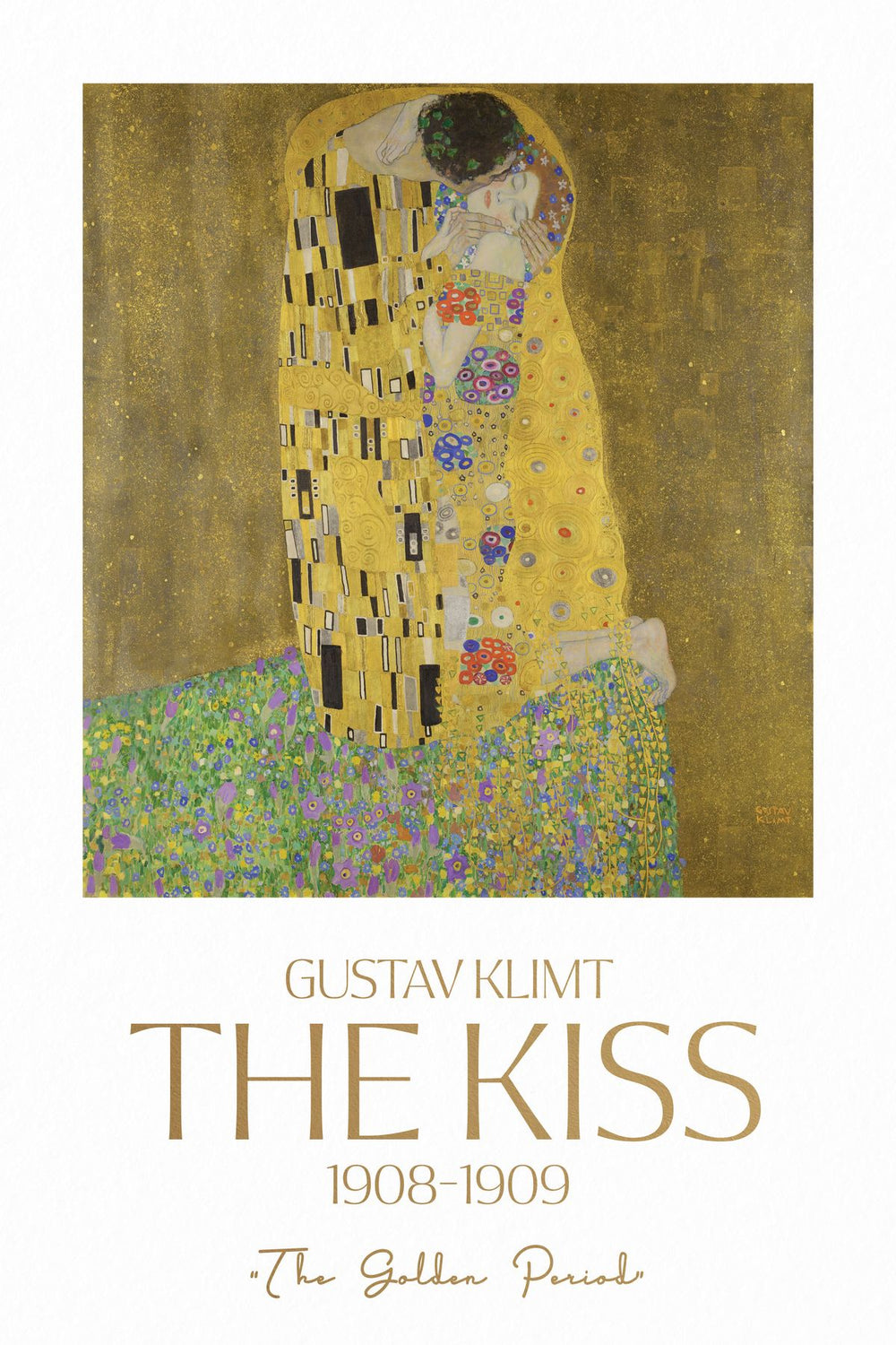 The Kiss Klimt Exhibition Poster