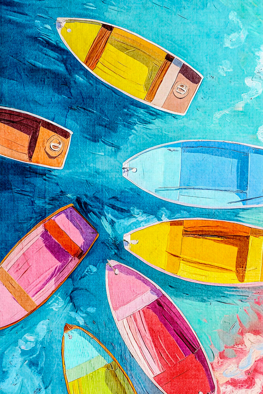 Colorful Boats