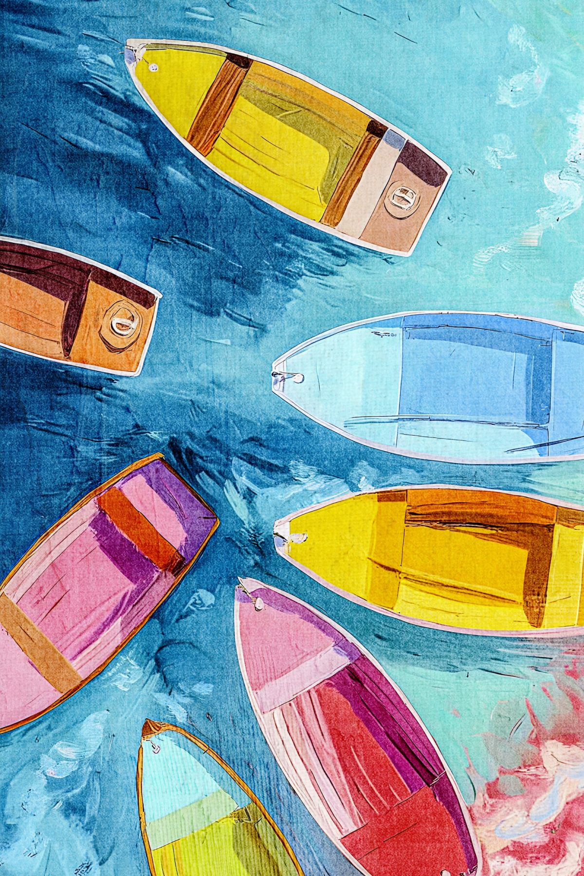 Colorful Boats