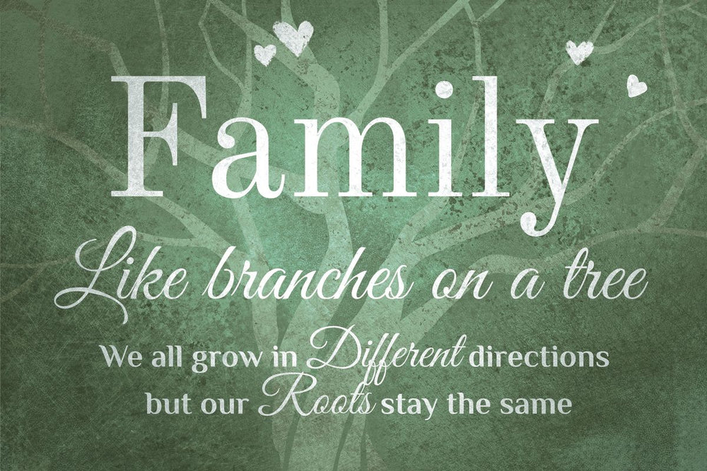 Family Roots Stay The Same Quote