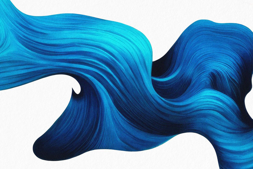 Abstract Flowing Wave