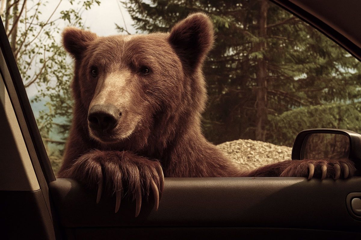 Bear Wants A Ride