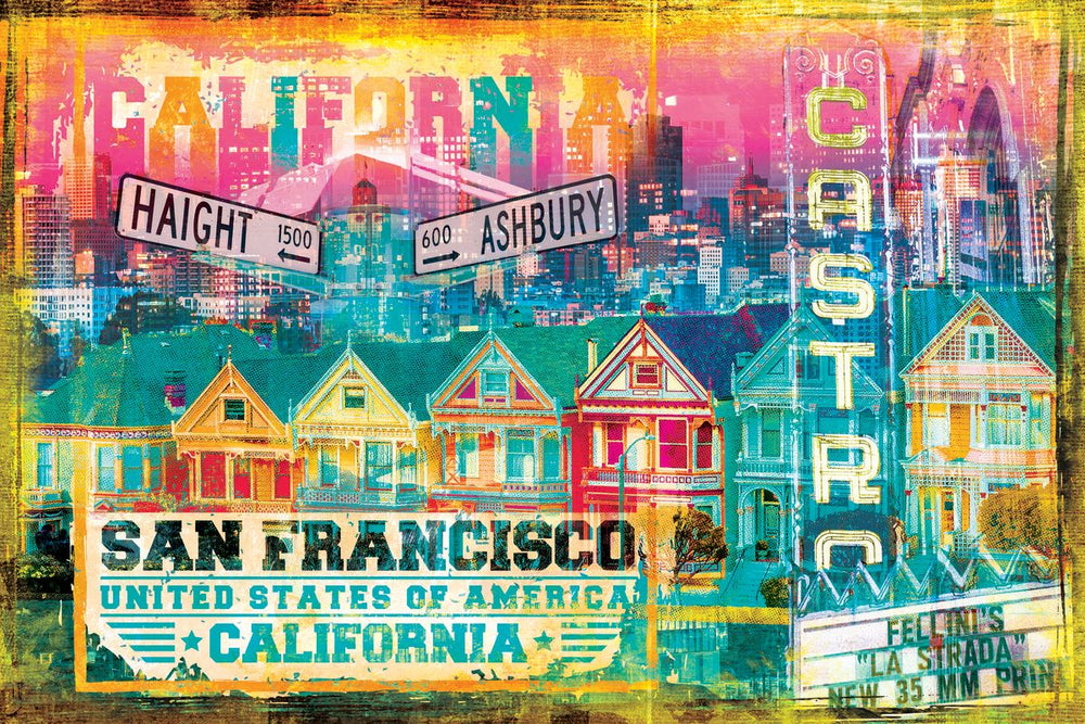 San Francisco Suburbs Grunge