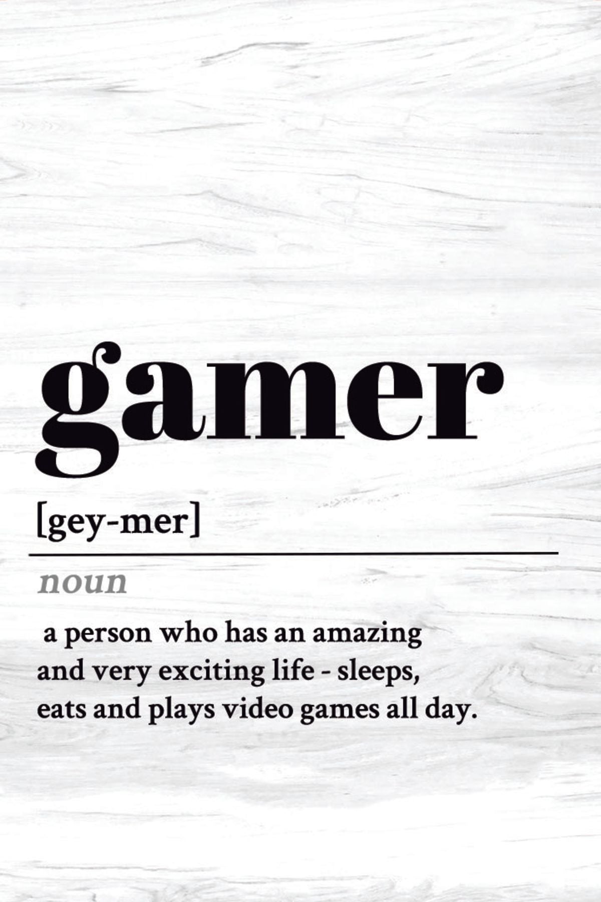 Gamer Definition