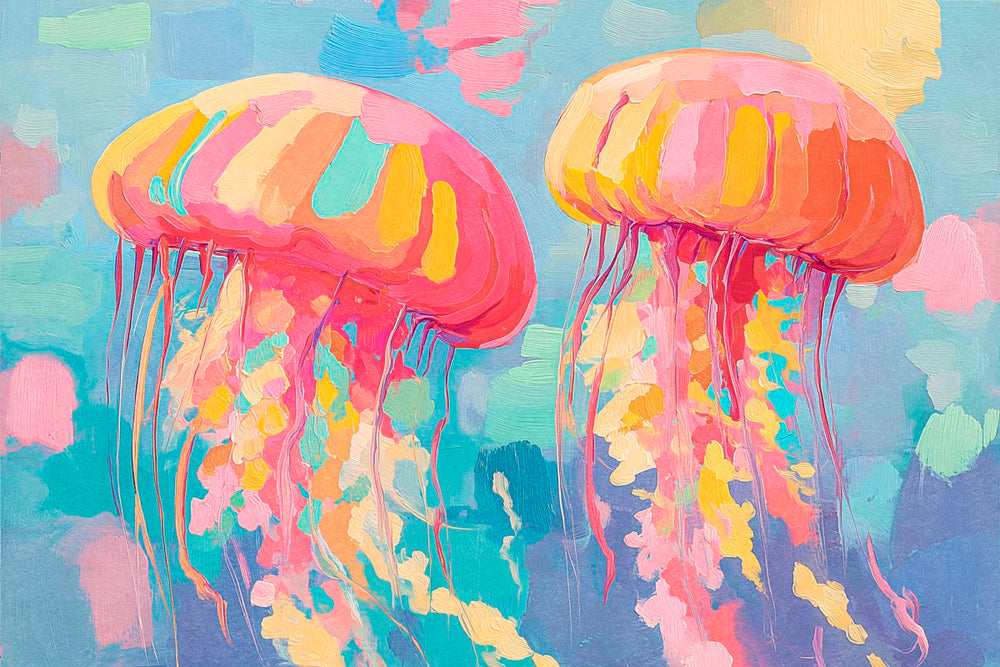 Pastel Jelly Fish